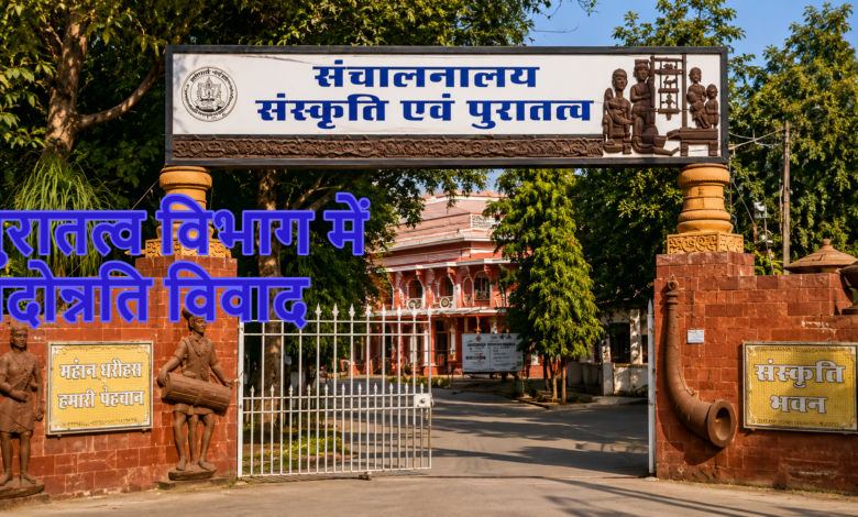 Promotion Dispute, Archaeology Department, Curator Promotion Controversy, Deputy Director Appointment Issue, Court Order Violation, Illegal Promotion Allegation, Departmental Promotion Conflict, Administrative Dispute, Archaeology Department India, Government Service Dispute,
