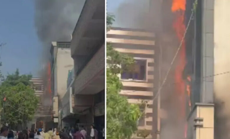 Delhi Malviya Nagar Fire