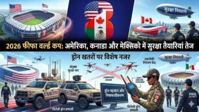 FIFA World Cup 2026, World Cup Security, USA World Cup 2026, Canada World Cup, Mexico World Cup, FIFA 2026 Security Measures, Drone Threat Alert, AI Surveillance System, Stadium Security, Airspace Restrictions, Counter Drone Technology,