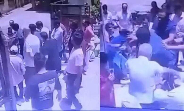 Former Mayor Assault Case, Rajesh Pandey, Rahul Pandey, Raipur News, Civil Lines Police Station, CCTV Viral Video, Assault Allegations, Road Blocking Incident, Threat to Kill, Physical Assault Case, Congress Leader Controversy, Amit Sharma Complaint,