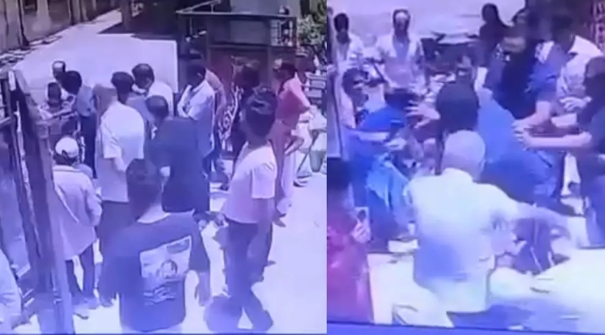Former Mayor Assault Case, Rajesh Pandey, Rahul Pandey, Raipur News, Civil Lines Police Station, CCTV Viral Video, Assault Allegations, Road Blocking Incident, Threat to Kill, Physical Assault Case, Congress Leader Controversy, Amit Sharma Complaint,