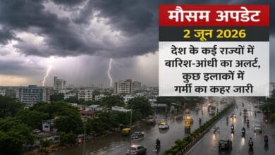 Weather Update June 2 2026, India Weather Forecast, Rain Alert India, Thunderstorm Warning, Heavy Rainfall Alert, Heatwave Alert, IMD Weather Update, Monsoon Update India, Weather News India, Storm Alert, Strong Winds Alert, Rain and Thunderstorm, Summer Heat India,