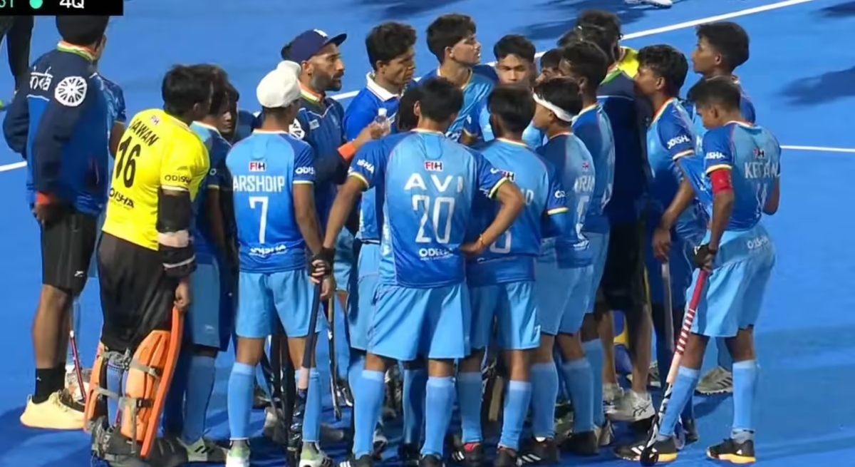 India Wins U-18 Hockey Asia Cup, India Beats Japan 4-1, U18 Hockey Asia Cup Champions, Indian Hockey Team Victory, Historic Hockey Triumph, India Hockey News, Junior Hockey Championship, India vs Japan Hockey Final, Asian Hockey Cup 2026, Young Indian Hockey Stars, Hockey Asia Cup Final, Indian Sports News, Hockey Championship Victory,