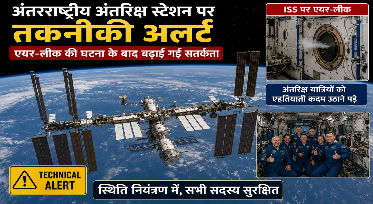 International Space Station, ISS Technical Alert, Air Leak on ISS, Space Station Air Leak, ISS Safety Measures, Astronauts Safe, Space Mission Update, NASA ISS News, International Space News, ISS Emergency Protocol, Spacecraft Safety, Orbital Laboratory, Space Exploration News, Astronaut Safety, ISS Maintenance, Space Technology Update, Air Leak Investigation, NASA Alert,