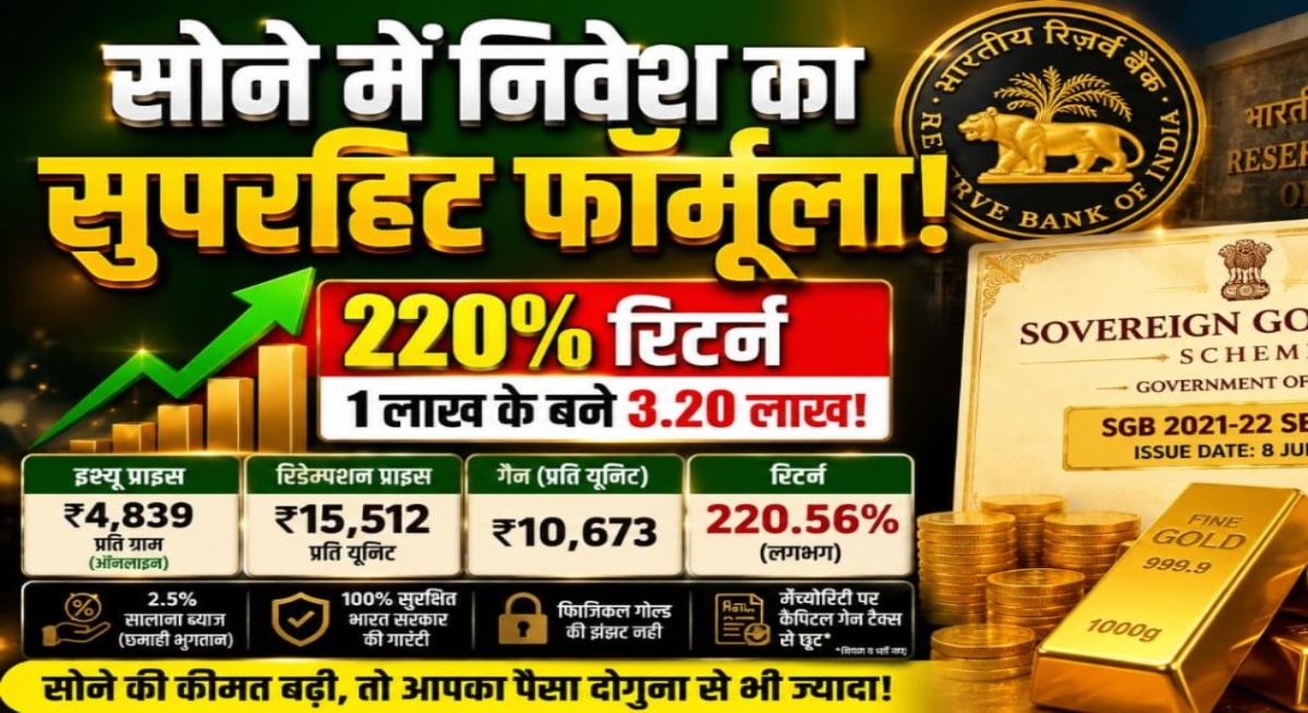 Sovereign Gold Bond, SGB, RBI Gold Bond, Gold Investment, Sovereign Gold Bond Scheme, Gold Returns, Investment News, Personal Finance, Wealth Creation, Gold Price Rally, RBI Scheme, Digital Gold Investment, Gold Bond Returns, Financial Planning, Investment Tips, Gold Market, Gold Investment India, SGB Redemption, Gold Bond Price,
