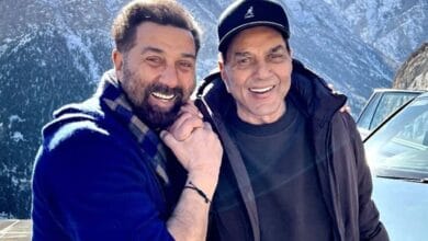 Sunny Deol, Ghayal, Ghayal 36 Years, Dharmendra, Sunny Deol Emotional Post, Bollywood News, Hindi Cinema, Ghayal Anniversary, Meenakshi Seshadri, Rajkumar Santoshi, Sunny Deol Movies, Dharmendra Tribute, Bollywood Classic Film, Ghayal Movie, Instagram Post, Bollywood Actor, Entertainment News, Hindi Film Industry, Viral Post,