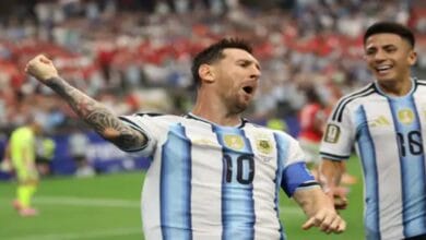 Lionel Messi, Messi Record, FIFA World Cup, Argentina vs Austria, Argentina Football Team, Lionel Messi Goals, World Cup Top Scorer, Messi 18 Goals, Miroslav Klose Record, Argentina Win, Football World Cup 2026, Messi Double Goal, Argentina Knockout Qualification, Dallas Stadium, World Cup History, Messi World Cup Record, Argentina Captain,