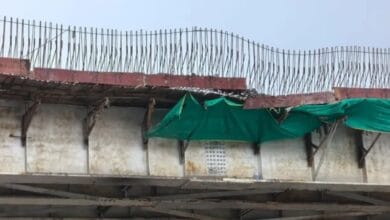 Gorakhpur Flyover, Flyover Accident, Padri Bazar, Concrete Collapse, Construction Safety, Road Accident, Shahpur Police, Uttar Pradesh News, Bridge Construction,