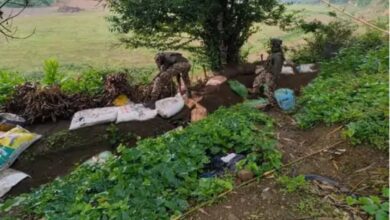 Manipur News, Kangpokpi District, Security Forces, Search Operation, Illegal Bunkers, Militants, Arms Recovery, Ammunition Seized, Manipur Violence, Counter Insurgency, Police Operation, Security Alert, Weapons Seized, Bulletproof Jackets, Gunpowder Recovery, Northeast India, Law and Order, Anti Militancy Operation, India Security News, Latest Manipur Update
