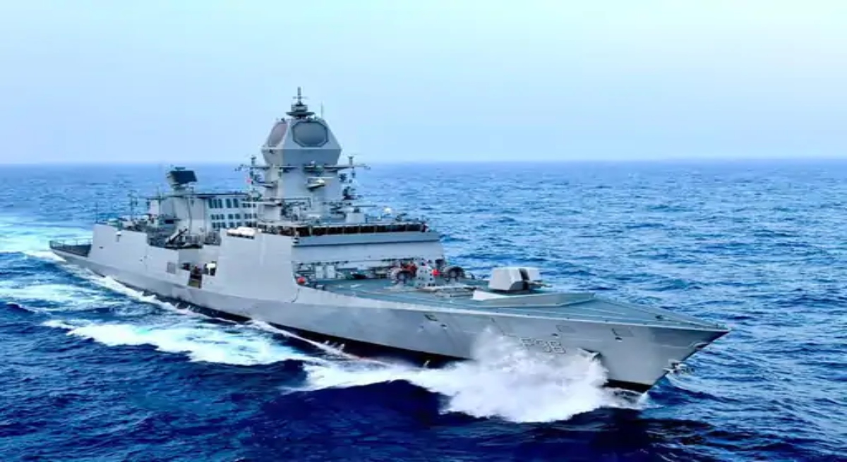 INS Dunagiri, INS Agray, INS Sanshodhak, Indian Navy, Narendra Modi, BrahMos Missile, Stealth Frigate, Kolkata Port, Indigenous Warship, Maritime Security, Project 17A, Anti Submarine Warfare, Naval Power, Atmanirbhar Bharat, Indian Defence, Warship Commissioning, GRSE Kolkata, Naval Modernization, Defence News India, Maritime Ecosystem,