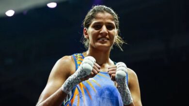 **Keywords (English, comma-separated):** Commonwealth Games 2026, Commonwealth Games Boxing, India Boxing, Indian Boxers, Glasgow 2026, Boxing Semi Final, Jasmine Lamboria, Ankush Yadav, Sakshi Chaudhary, Arundhati Chaudhary, Sachin Siwach, Narendra Boxer, Lovlina Borgohain, Preeti Pawar, Priya Ghanghas, Jadumani Singh, India Medal Tally, Boxing Quarterfinal, India Wins Medals, Commonwealth Games News, Indian Sports News, Boxing Results, Team India, Glasgow Commonwealth Games, India Boxing Team, Medal Assured, Boxing Championship, Sports News India, CWG 2026, Indian Athletes