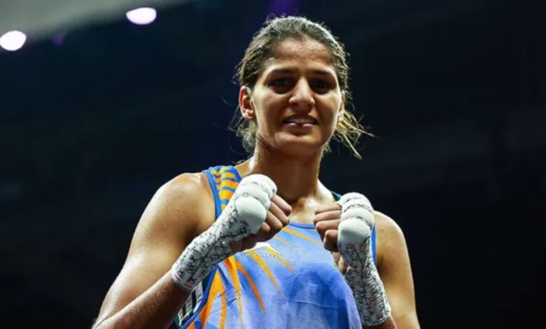 **Keywords (English, comma-separated):** Commonwealth Games 2026, Commonwealth Games Boxing, India Boxing, Indian Boxers, Glasgow 2026, Boxing Semi Final, Jasmine Lamboria, Ankush Yadav, Sakshi Chaudhary, Arundhati Chaudhary, Sachin Siwach, Narendra Boxer, Lovlina Borgohain, Preeti Pawar, Priya Ghanghas, Jadumani Singh, India Medal Tally, Boxing Quarterfinal, India Wins Medals, Commonwealth Games News, Indian Sports News, Boxing Results, Team India, Glasgow Commonwealth Games, India Boxing Team, Medal Assured, Boxing Championship, Sports News India, CWG 2026, Indian Athletes