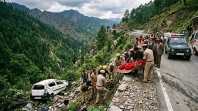 Shimla Accident, Himachal Pradesh, Road Accident, Car Fell Into Gorge, Nerwa, Chopal, PWD Employee, Alto Car Crash, Two Killed, Fatal Accident, Deep Gorge, Himachal News, Shimla News, Police Investigation, Road Safety, Mountain Roads, Car Accident India, Accident News, Rescue Operation, Monsoon Accident