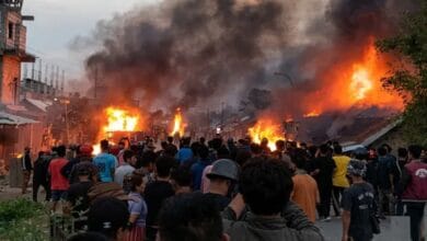 Manipur Violence, Manipur News, Kamjong Violence, Naga Kuki Clash, Naga Kuki Conflict, Manipur Ethnic Violence, India Myanmar Border, Kamjong District, Houses Set on Fire, Manipur Security Forces, Northeast India News, Ethnic Clashes, Manipur Latest News, Naga Community, Kuki Community, Armed Clash, Manipur Tension, Imphal News, India News, Breaking News India