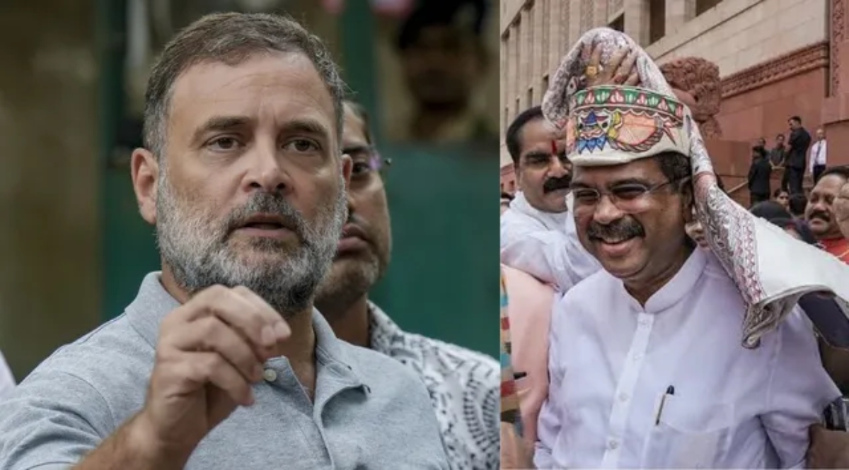 Rahul Gandhi, Dharmendra Pradhan, Congress, BJP, Parliament News, Lok Sabha, Opposition Leader, Indian Politics, Political News, Education Minister, Education System, NEET UG, Student Protest, Education Controversy, Congress vs BJP, Parliament Protest, BJP Leaders, Congress Leaders, India News, Latest Political News, Rahul Gandhi News, Dharmendra Pradhan News, Education Ministry, Youth Issues
