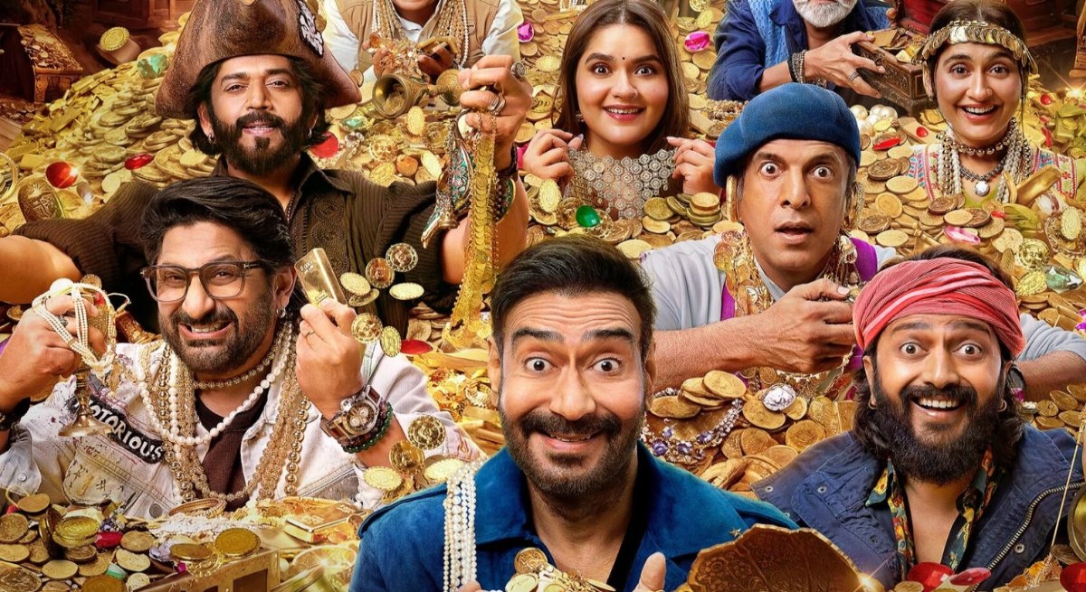 Dhamaal 4, Dhamaal 4 Box Office Collection, Ajay Devgn, Ritesh Deshmukh, Arshad Warsi, Bollywood Movie, Bollywood News, Hindi Film, Comedy Movie, Worldwide Collection, Box Office Report, 100 Crore Club, Indian Cinema, Entertainment News, Movie Success, Blockbuster Film, Film Industry, Cinema Updates, Bollywood Updates, International Box Office, Movie Earnings, Film Collection, Bollywood Comedy, Dhamaal Franchise, Latest Movie News, Box Office Hit, Indian Movies, Trending Movies, Celebrity News, Movie Business,