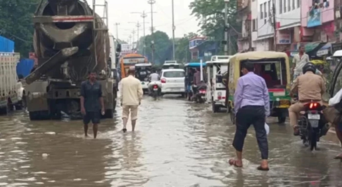 Monsoon Update, IMD, Rain Alert, Heavy Rainfall, Red Alert, Orange Alert, Weather Update, India Weather, Uttar Pradesh Rain, Bihar Rain, Chhattisgarh Rain, Monsoon Active, Cyclonic System, Western Disturbance, Flood Alert, IMD Forecast, Rainfall Warning, Weather News, Rajasthan Weather, Uttarakhand Rain