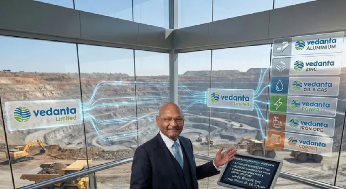 Vedanta, Vedanta Limited, Anil Agarwal, Vedanta Resources, Bond Deal, Encumbrance, Promoter Shares, Stock Market, SEBI, GLAS Agency, Senior Bonds, Twin Star Holdings, Mining Company, Share Pledge, Corporate News, India Business News, Vedanta Shares, Financial Markets, Investment News, Bond Issue