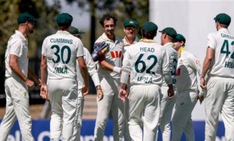 AUS vs BAN, Australia vs Bangladesh, Mitchell Starc, Starc 10 Wickets, Australia Cricket Team, Bangladesh Cricket Team, Test Cricket, Australia vs Bangladesh 2nd Test, Cricket News, Sports News, AUS vs BAN Test, Mitchell Starc Bowling, Australia Win, Bangladesh Defeat, Test Match,