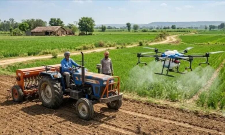 Agriculture Subsidy, Farm Equipment, Agricultural Machinery, Agriculture Equipment Bank, PM-RKVY, SMAM Scheme, Farmers, Farmer Groups, Small Farmers, Marginal Farmers, Farm Mechanization, Government Scheme, Agricultural Tools, Farming Technology, Subsidy Scheme, FPO, Self Help Groups, Chhattisgarh,