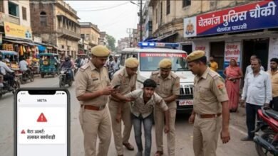 Instagram Suicide Post, Meta Alert, Chetganj Police, Varanasi Police, Youth Rescued, Suicide Prevention, Social Media Alert, Police Action, Surveillance Team, Location Tracking, Youth Counselling, Breakup Case, Mental Health Awareness, Family Support, Instagram Alert, Cyber Surveillance, Police Response, Varanasi News, Uttar Pradesh News,