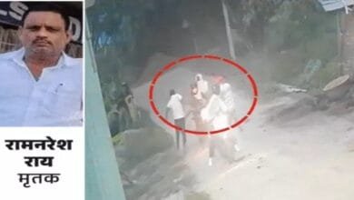 Hajipur crime news, contractor murder, Ramnaresh Rai, morning walk murder, Dighi Naya Tola, Vaishali police, CCTV footage, fatal shooting, Bihar crime rate,