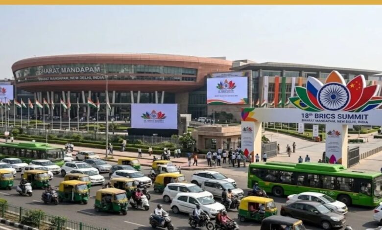 BRICS Summit 2026, BRICS Leaders Summit, 18th BRICS Summit, Delhi Traffic Advisory, Delhi Traffic Restrictions, Delhi Traffic Diversion, New Delhi Traffic, VIP Convoy Rehearsal, BRICS Summit Delhi, Delhi Police, Traffic Alert Delhi, Delhi Route Diversion, New Delhi Traffic News, BRICS Summit Security, Delhi Security Alert, VIP Movement Delhi, Traffic Advisory, India BRICS Summit, Delhi News,