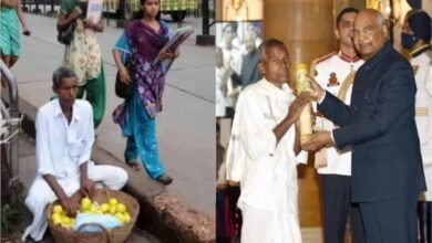 : Harekala Hajabba, Harekala Hajjabba, Padma Shri Award, Election Commission Notice, Karnataka SIR, Special Intensive Revision, Voter List, Karnataka Voter List, 2002 Voter List, Mangaluru, Newpadyapu, Education Activist, Orange Seller, Padma Shri Winner, Election Commission, Voter Verification, Karnataka News, Bengaluru News,