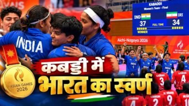 Asian Games 2026, India at Asian Games, India Kabaddi, Women’s Kabaddi, India vs Iran, Kabaddi Gold Medal, Indian Women Kabaddi Team, Asian Games Gold Medal, India Medal Tally, Indian Sports, Sawan Barwal, Athletics, Shooting, Tilottama Sen, Vidarsha Vinod, Aashi Chouksey, Squash, Anahat Singh, Joshna Chinappa, Velavan Senthilkumar, Asian Games Day 7,