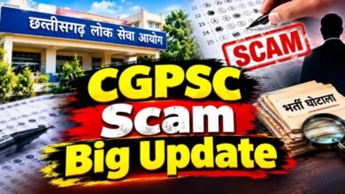 CGPSC 2003 Scam, CGPSC Recruitment Scam, CGPSC Bharti Scam, CGPSC Scam Update, ACB EOW Investigation, ACB EOW, Chhattisgarh PSC, Chhattisgarh Public Service Commission, Recruitment Scam, Recruitment Fraud, Answer Sheet Manipulation, Answer Sheet Scam, Marks Manipulation, Five Officers, Charge Sheet, CGPSC Investigation, Chhattisgarh Scam, Government Recruitment Scam, CGPSC Exam, CGPSC News, Chhattisgarh News, Raipur News, Corruption Case, Recruitment Irregularities, Examination Scam, Old Recruitment Scam, 23 Year Old Scam, CGPSC 2003 Recruitment, EOW Investigation,