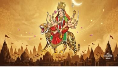 Navratri 2026, Maa Chandraghanta Puja, Shardiya Navratri Day 3, 13 October 2026, Maa Chandraghanta Mantra, Navratri Puja Vidhi, Maa Chandraghanta Bhog, Navratri Shubh Muhurat, Hindu Festival, Durga Puja,