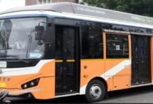 Durg Electric Bus, Bhilai Electric Bus, Chhattisgarh News, Durg Bus Stand, Durg Railway Station, Berla, Saja, Patan, Nava Raipur, Mana Airport, Electric Bus Service, Public Transport,