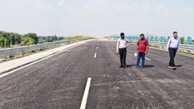 Raipur Visakhapatnam Highway, Bharatmala Project, Chhattisgarh Highway, NHAI, Highway Cracks, Road Construction Quality, National Highway Project, Kanker News, Road Safety, Construction Agency, Quality Testing, Infrastructure Development,
