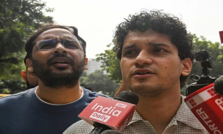 CJP Protest, Sourav Das, Ashutosh Ranka, Abhijeet Dipke, Gyanesh Kumar, Chief Election Commissioner, Gyanu Must Go, CJP Leaders Released, Delhi News, Delhi High Court, Tihar Jail, Jantar Mantar Protest, CJP News, Political Protest, Election Commission of India, ₹50000 Bail Bond, India Political News, Social Media Post, Breaking News India, Latest Political Updates