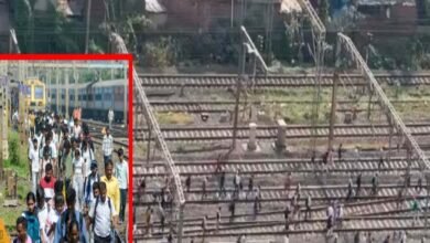 Mumbai Local Train, Mumbai Local Train Disruption, Mumbai Local Train Accident, Kanjurmarg Station Fire, Railway Signal Failure, Mumbai Railway News, Three Youths Dead, Sahil Tite Death, Rahul Rajbhar, Kharban Rajbhar, Bhandup Railway Accident, Vikhroli Railway Track, Thane Local Train, GRP Investigation, Mumbai Breaking News, Railway Track Safety, Mumbai Transport Disruption,