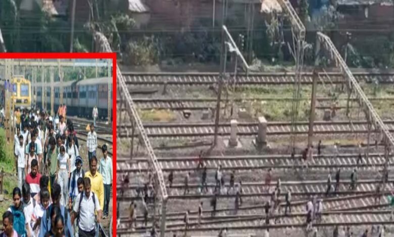 Mumbai Local Train, Mumbai Local Train Disruption, Mumbai Local Train Accident, Kanjurmarg Station Fire, Railway Signal Failure, Mumbai Railway News, Three Youths Dead, Sahil Tite Death, Rahul Rajbhar, Kharban Rajbhar, Bhandup Railway Accident, Vikhroli Railway Track, Thane Local Train, GRP Investigation, Mumbai Breaking News, Railway Track Safety, Mumbai Transport Disruption,