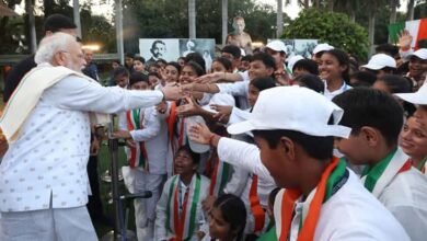 pm modi school children