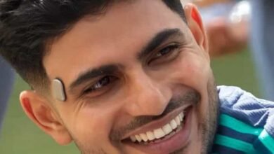 shubman gill wears temple device in nz odi training