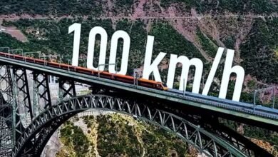 vande bharat crosses chenab and anji bridge